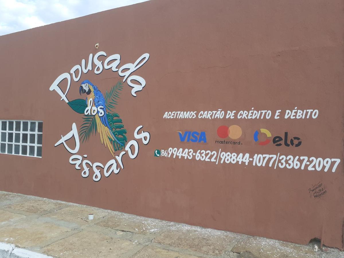Pousada dos pássaros Luis Correia Esterno foto